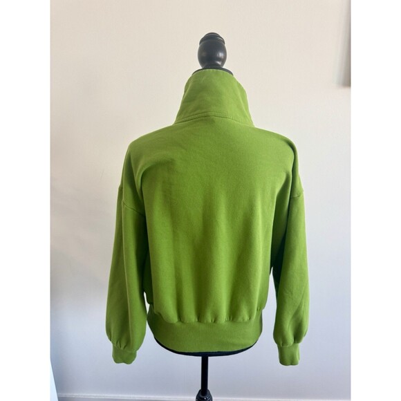 A New Day Green Quarter Zip Sweatshirt Size Large NEW! - Picture 3 of 5